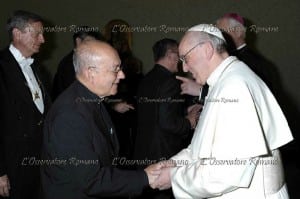 Pe. Ney e Papa Francisco