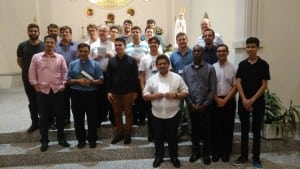 Seminaristas de Florianópolis e Tubarão