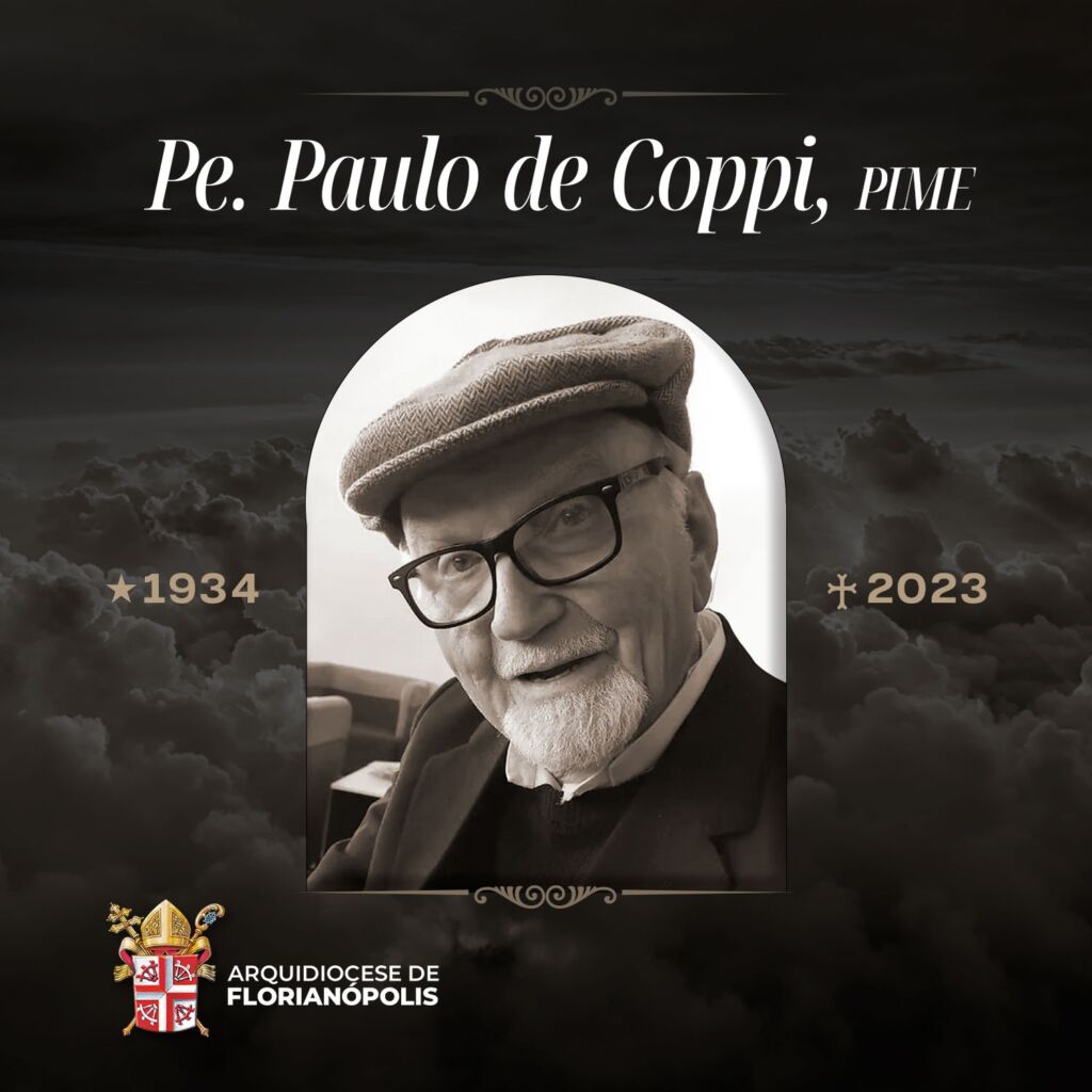 Pe. Paulo de Coppi, PIME, falece aos 88 anos Arquidiocese de